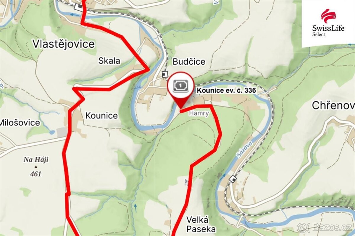 Prodej chaty 60 m2 Vlastějovice - 19