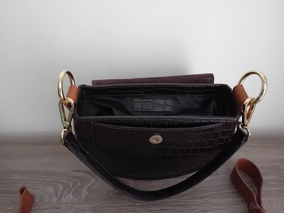 Gino Rossi dámská kabelka klopna kožená nová - 19