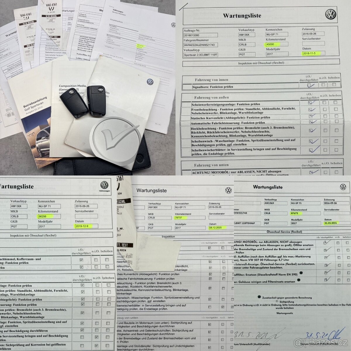 VW Golf Sportsvan ALLSTAR 2.0 TDi 110kw/150ps Navi Serviska - 19