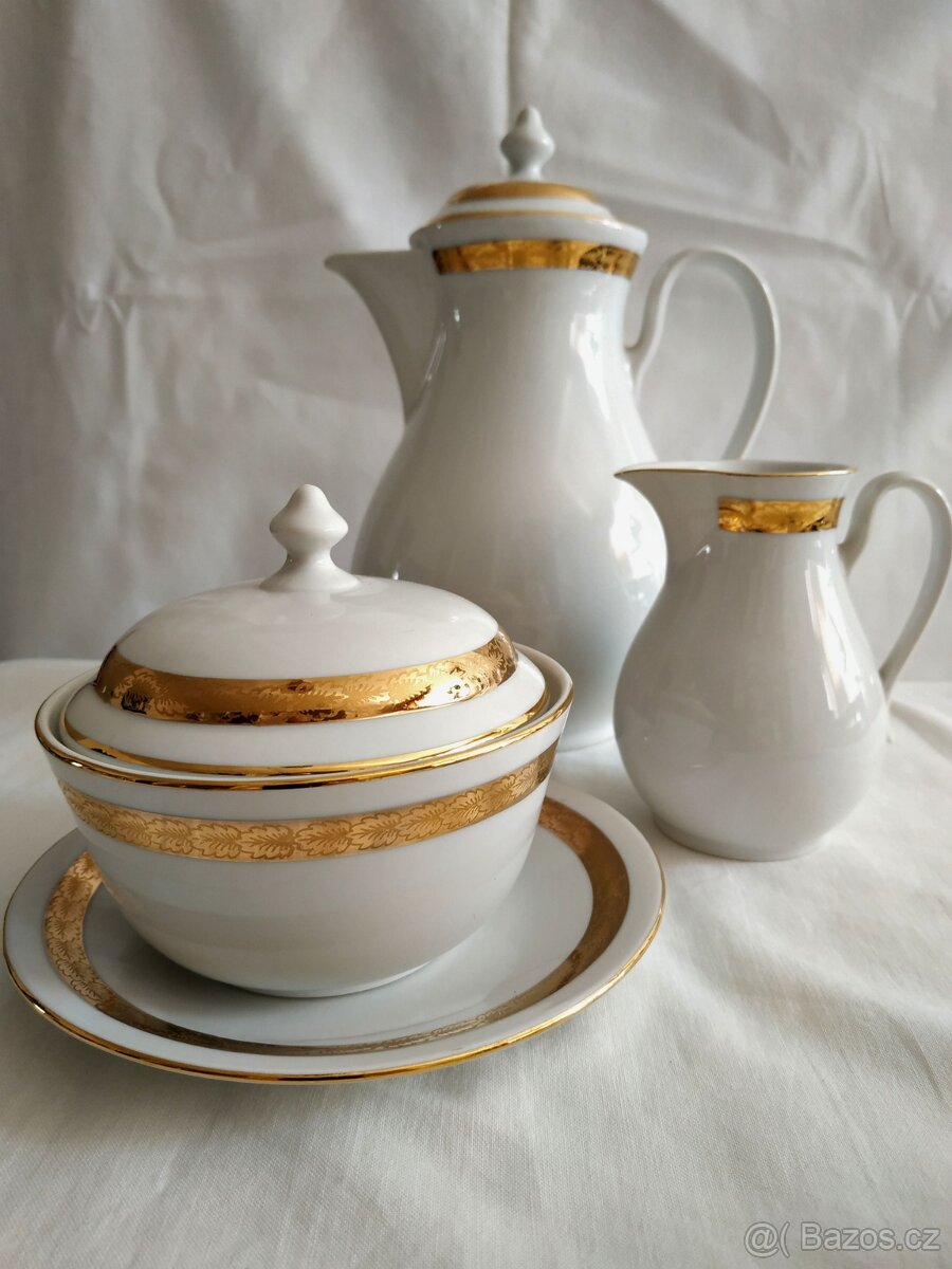Luxusní čajová souprava z porcelánu,-PRODANO- - 19