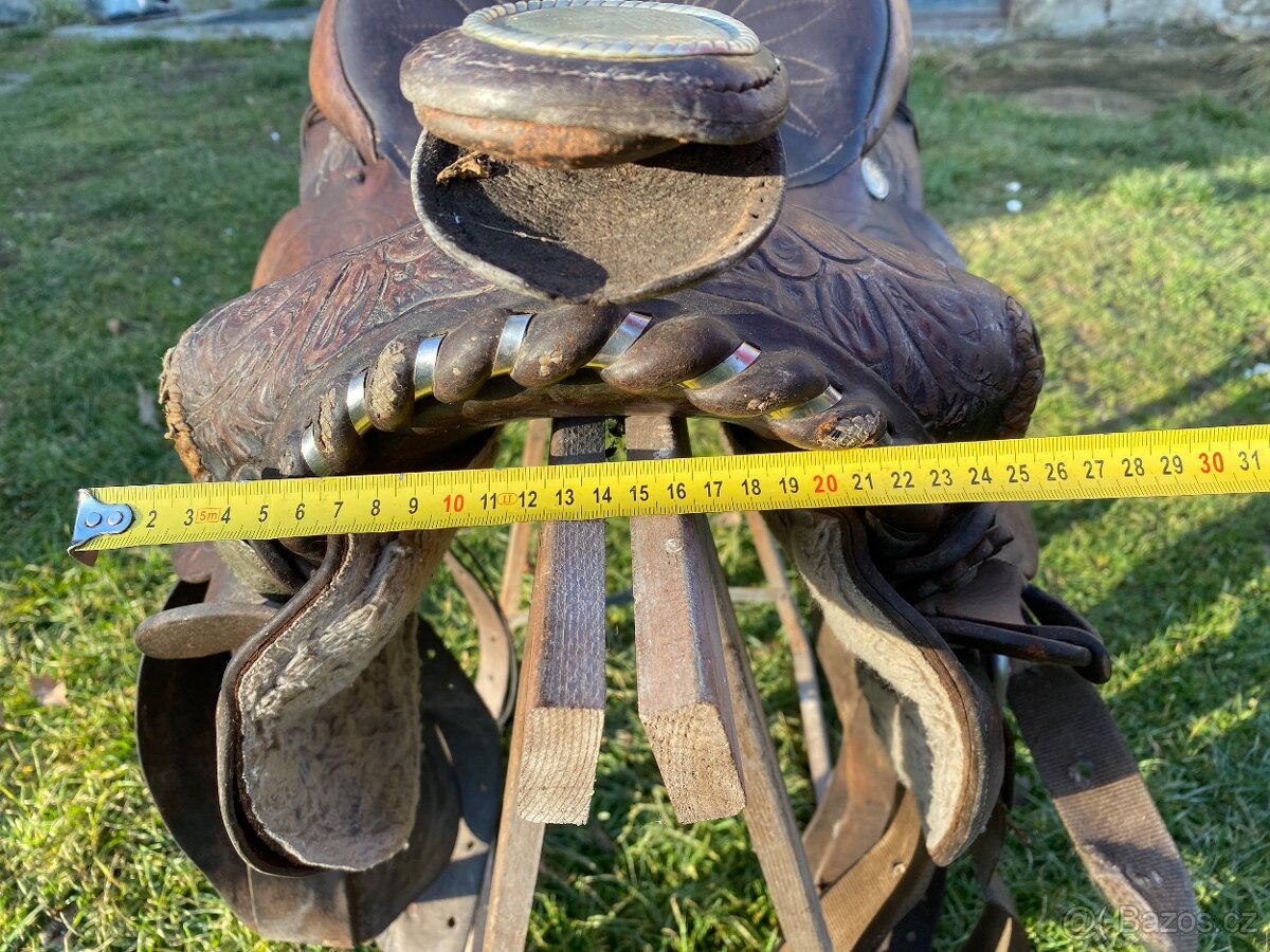 Westernové sedlo americké , nutná oprava - 19