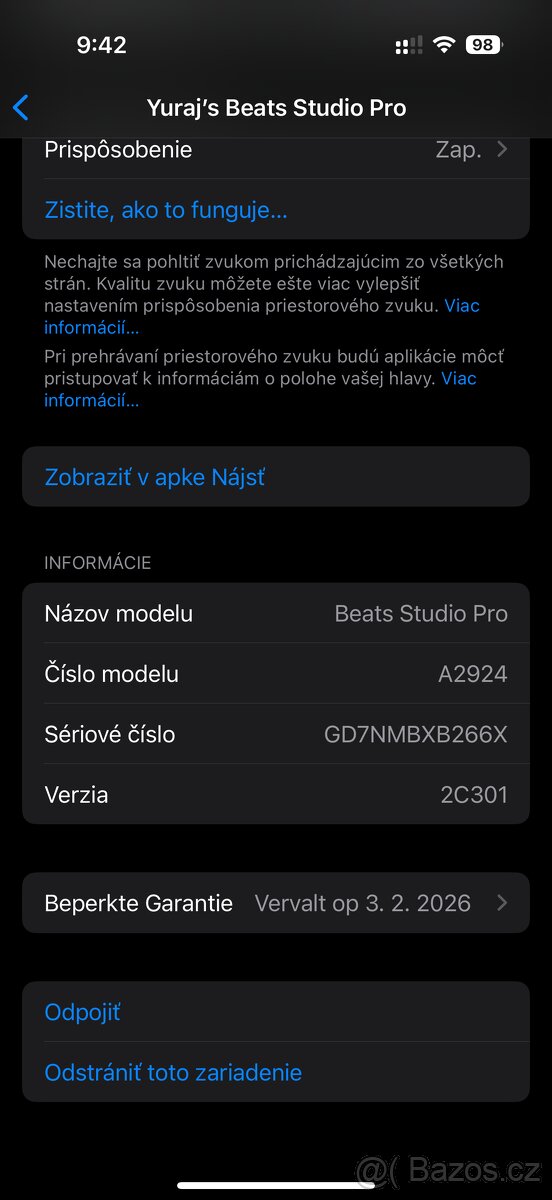 Apple Beats by Dr. Dre Studio Pro Wireless Navy Blue - 19