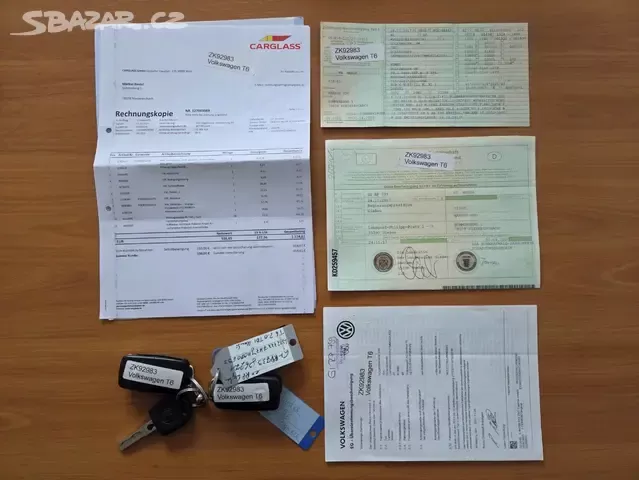 VW Transporter T6 2.0TDI 110kW,Long,Webasto,9.Míst,2017 - 19