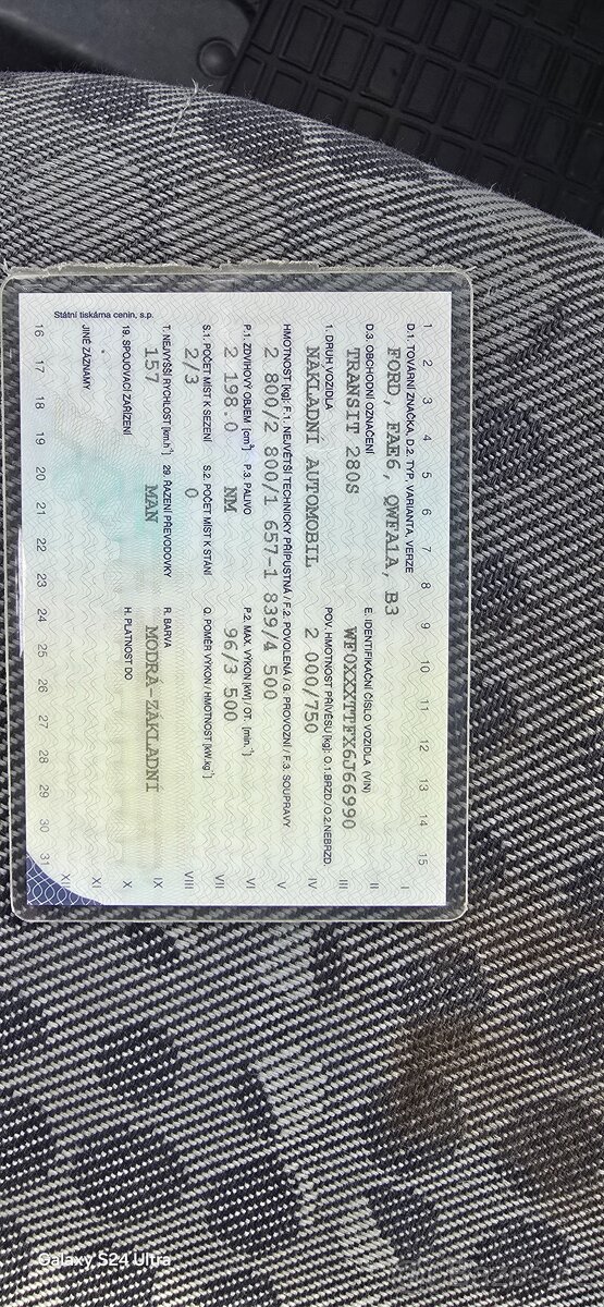 Prodám Ford Transit 280s L1H1 96kw r.v.2006 - 19