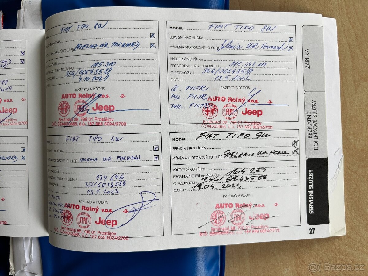 Fiat Tipo 1.6 JTDM 88kW 1majitel ČR - 19