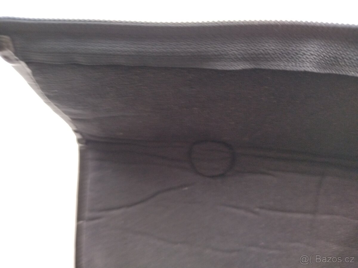 Kozačky holínky černé + leopardí vzor, vel. 37/38 - 19