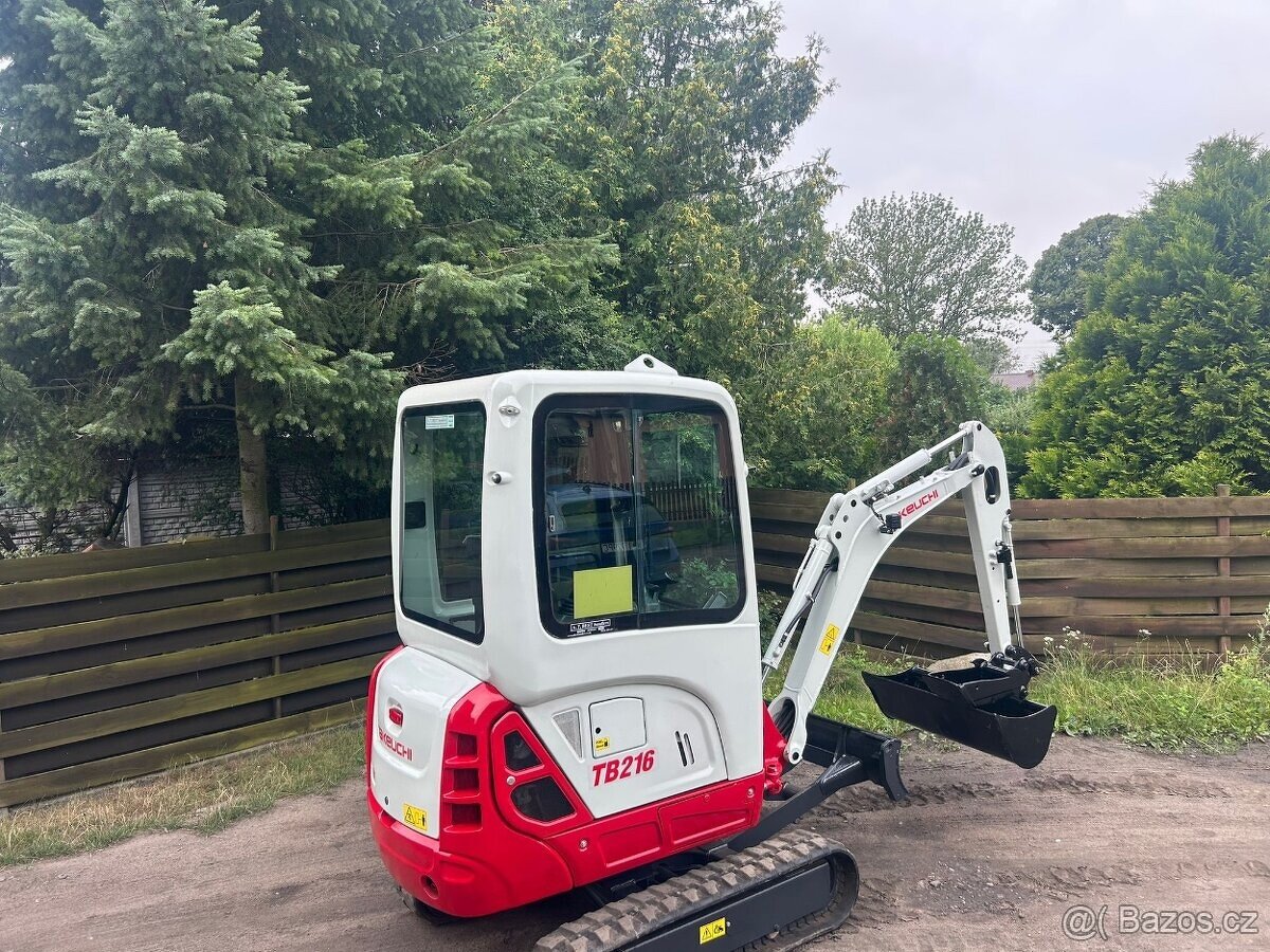 Takeuchi tb216 rok 2018 - 19