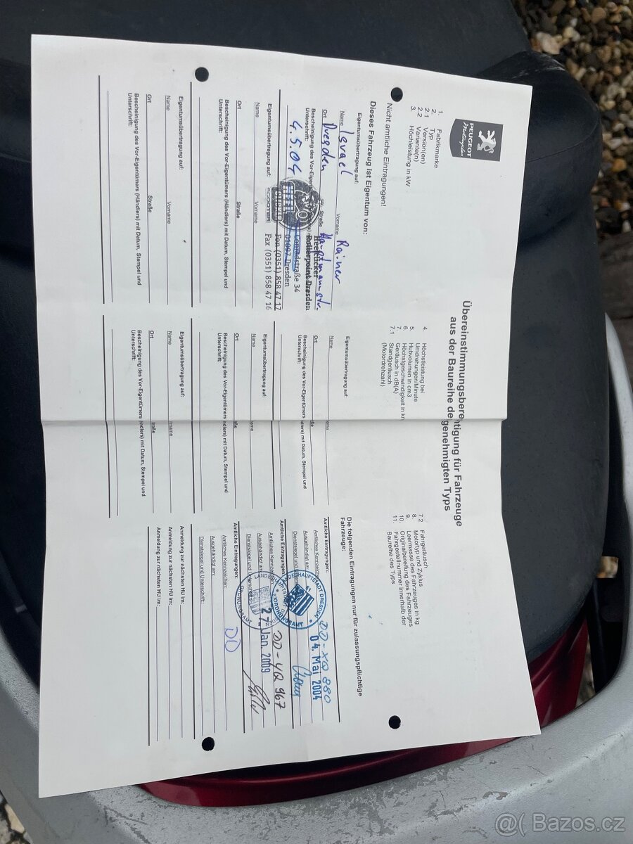 Peugeot Elystar 125 ccm rok 2004 - 19