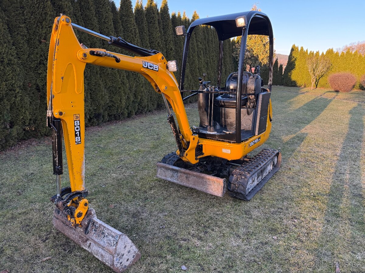 Minibagr jCB 8018 - 19