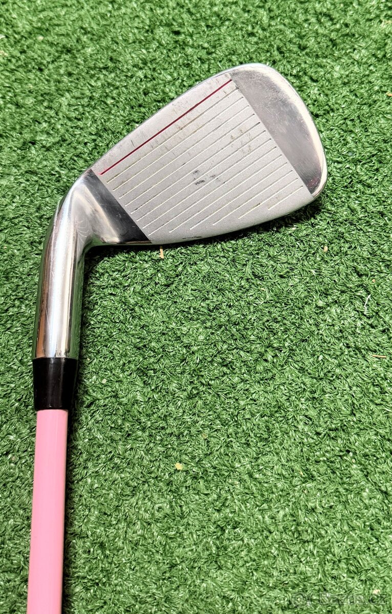 Golfový set Junior PINK pravý, grafit - 6-8 let - 19