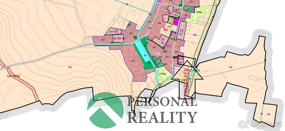 Prodej stavebního pozemku 7 574 m², Nevratice, ev.č. 02528 - 19