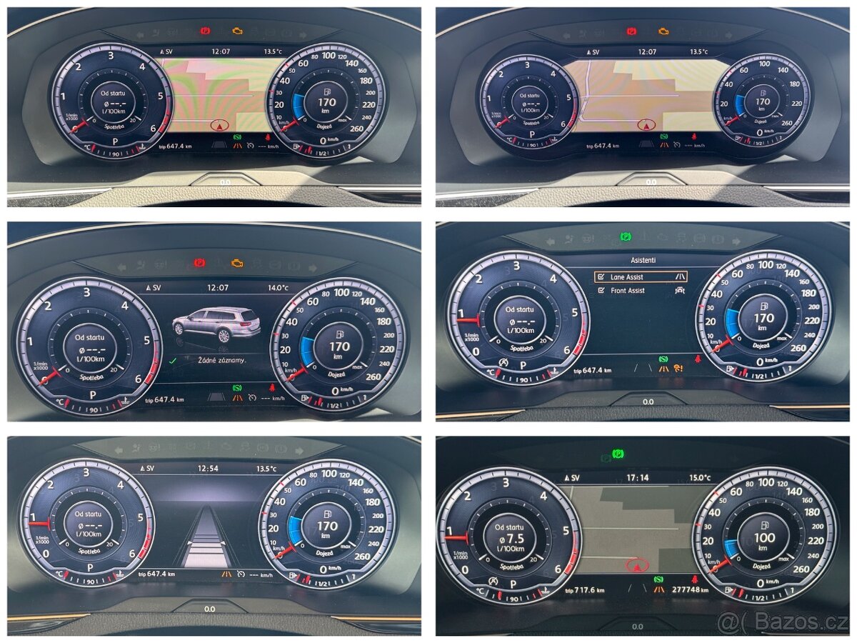 VW Passat R-Line 2.0 BiTDI 176kW 4x4, 2x kola, pano, ACC,DCC - 19