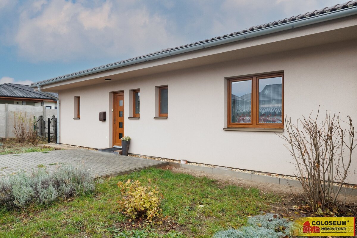 Břežany u Znojma, RD 4+kk, dřevostavba, terasa, zahrada, krb - 19