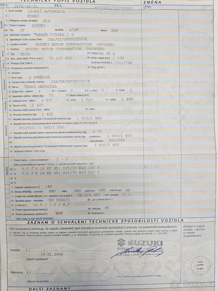 Suzuki Grand Vitara, 1.6 i - 19