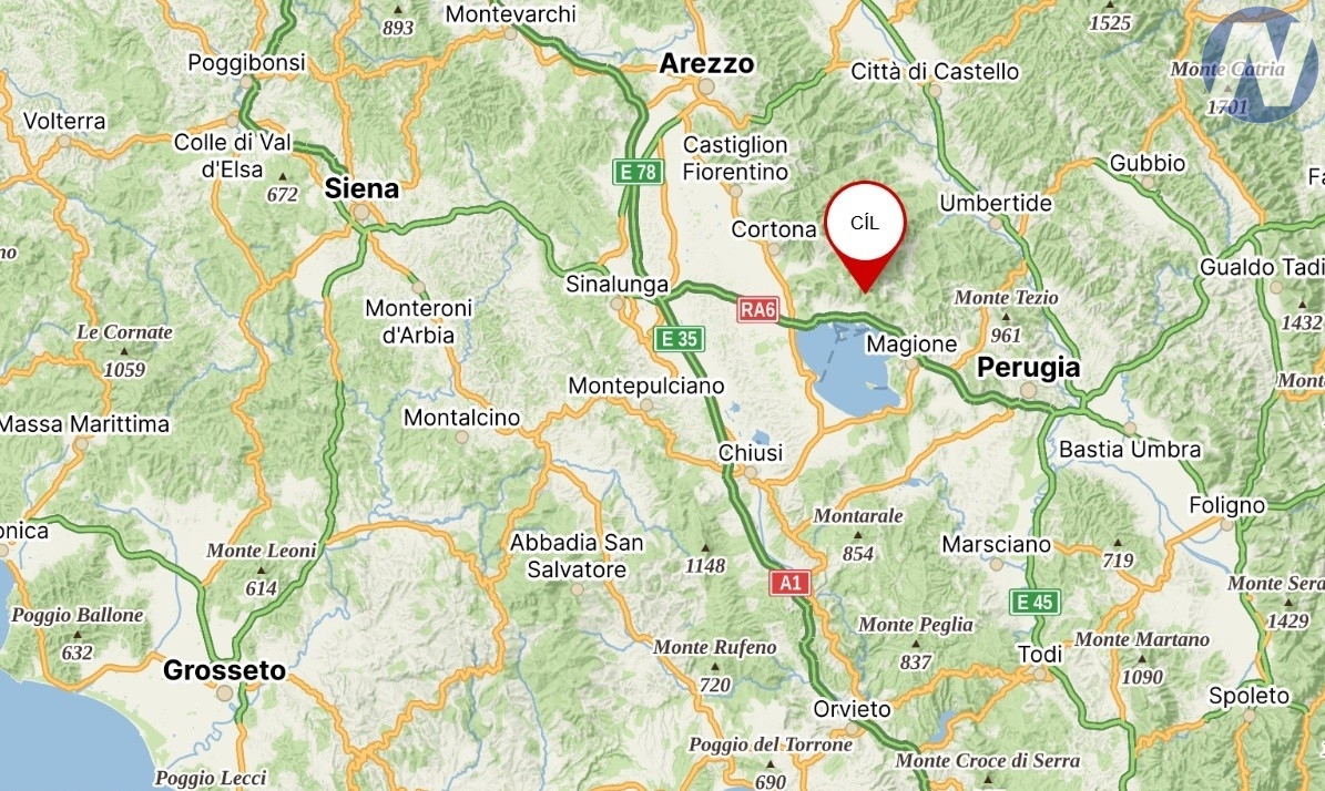 Rezidence Elisa nedaleko Cortony, Toskánsko - 19