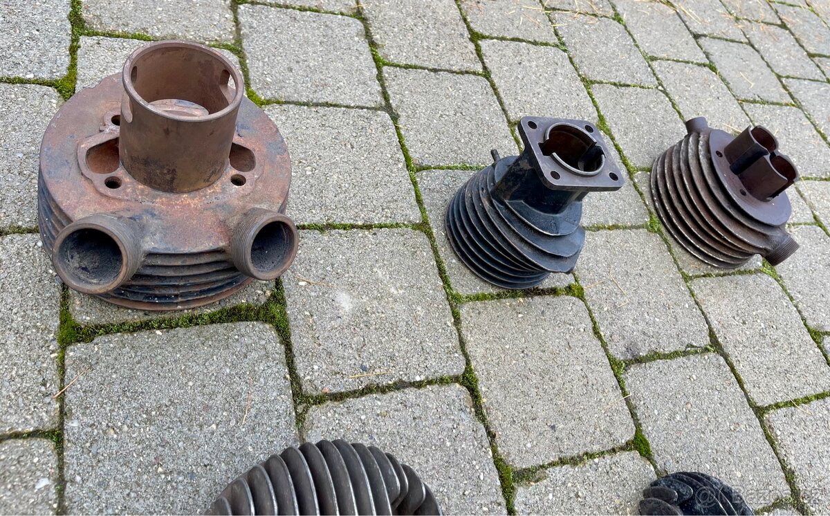 Jawa perak, Robot - válce a písty - 19