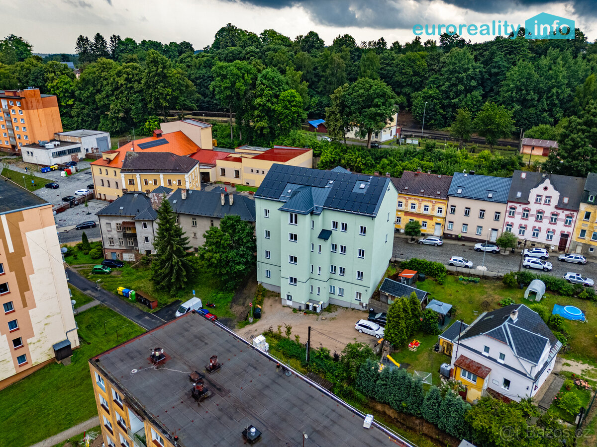 Pronájem, byt 3+kk, 56 m2, Luby, ul. Revoluční - 19