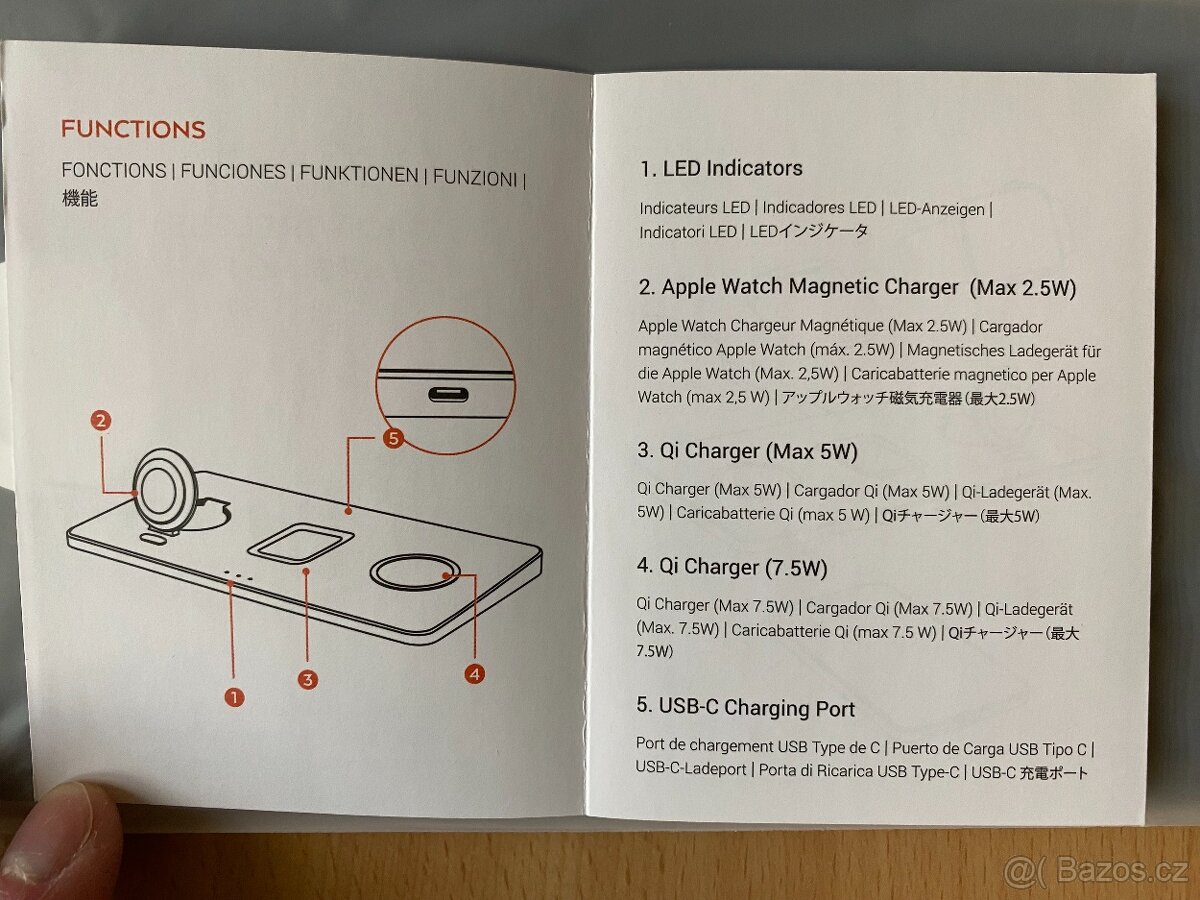 Nová bezdrátová nabíječka Satechi - na 3 zařízení - 19