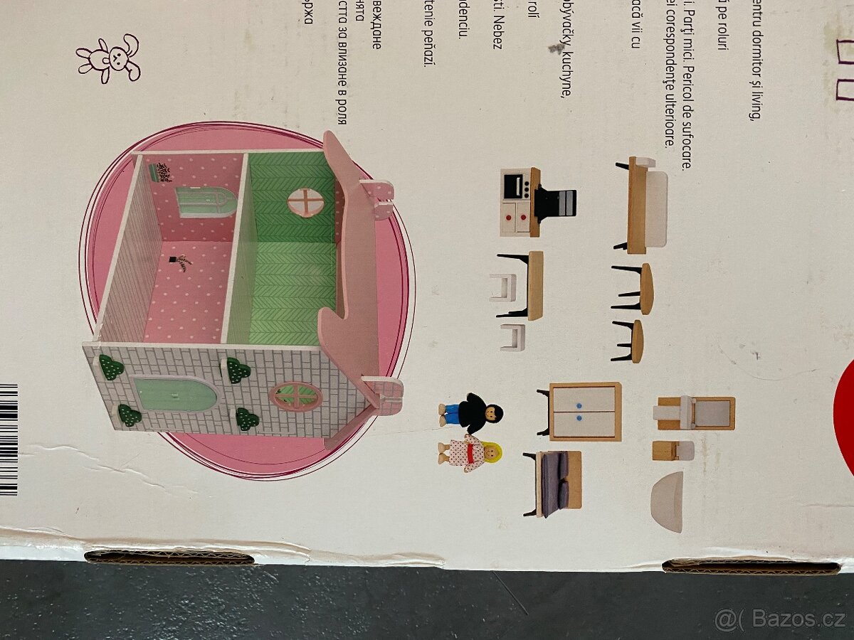 Dřevěný domeček pro panenky - 19