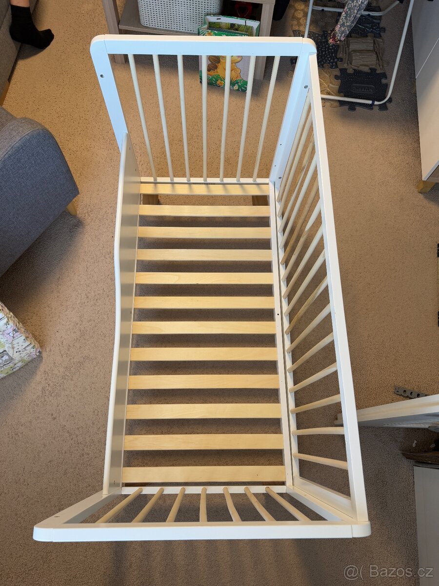 Postýlka KinderKraft LUNKY white - 19