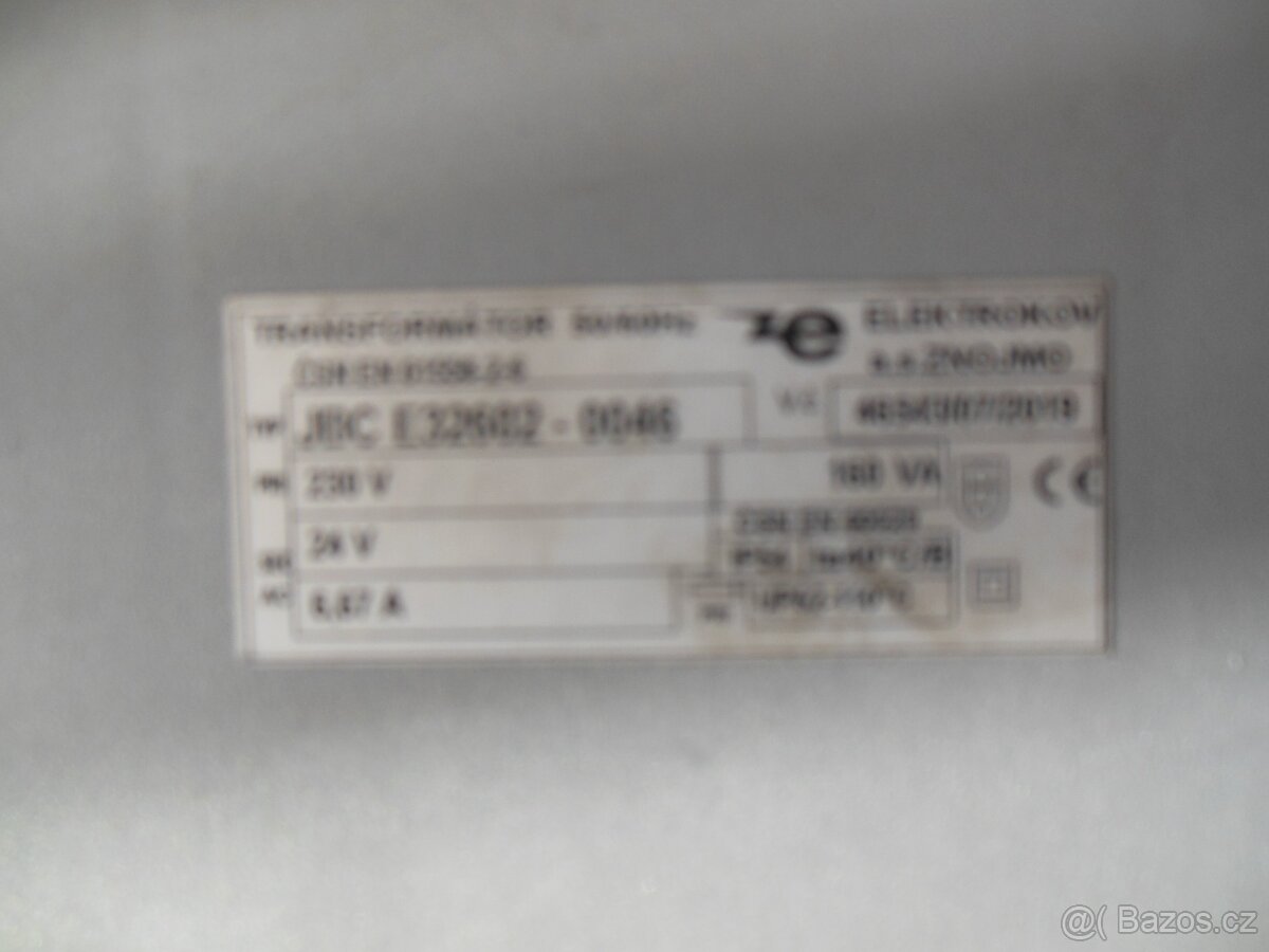 trafo 230/24V/5,3A jistič 6A/B et27-36V DC0,9A Tlumivka - 19