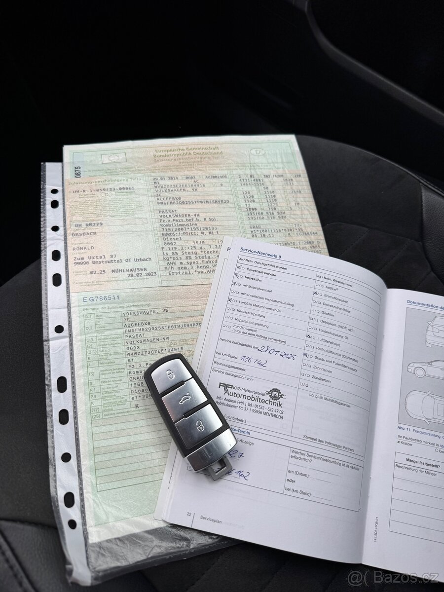 Vw Passat B7 2.0 TDI 103kw Highline/ alcantara/ kamera - 19