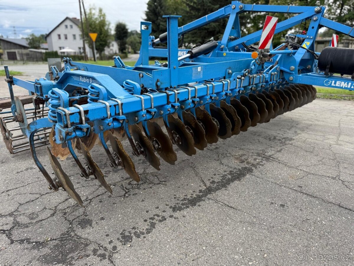 Diskový podmítač Lemken Rubin 600, rok výroby 2017. Dovoz z - 19