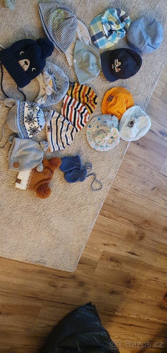 Dětské teplé oblečení- velikost 62-80 - 19