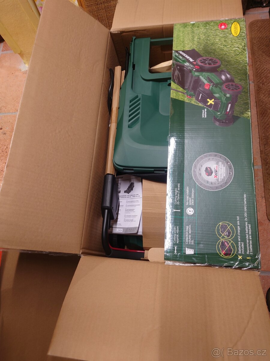 Aku Parkside sekačka, rychlonabíjčka, 2X 4Ah baterie - 19