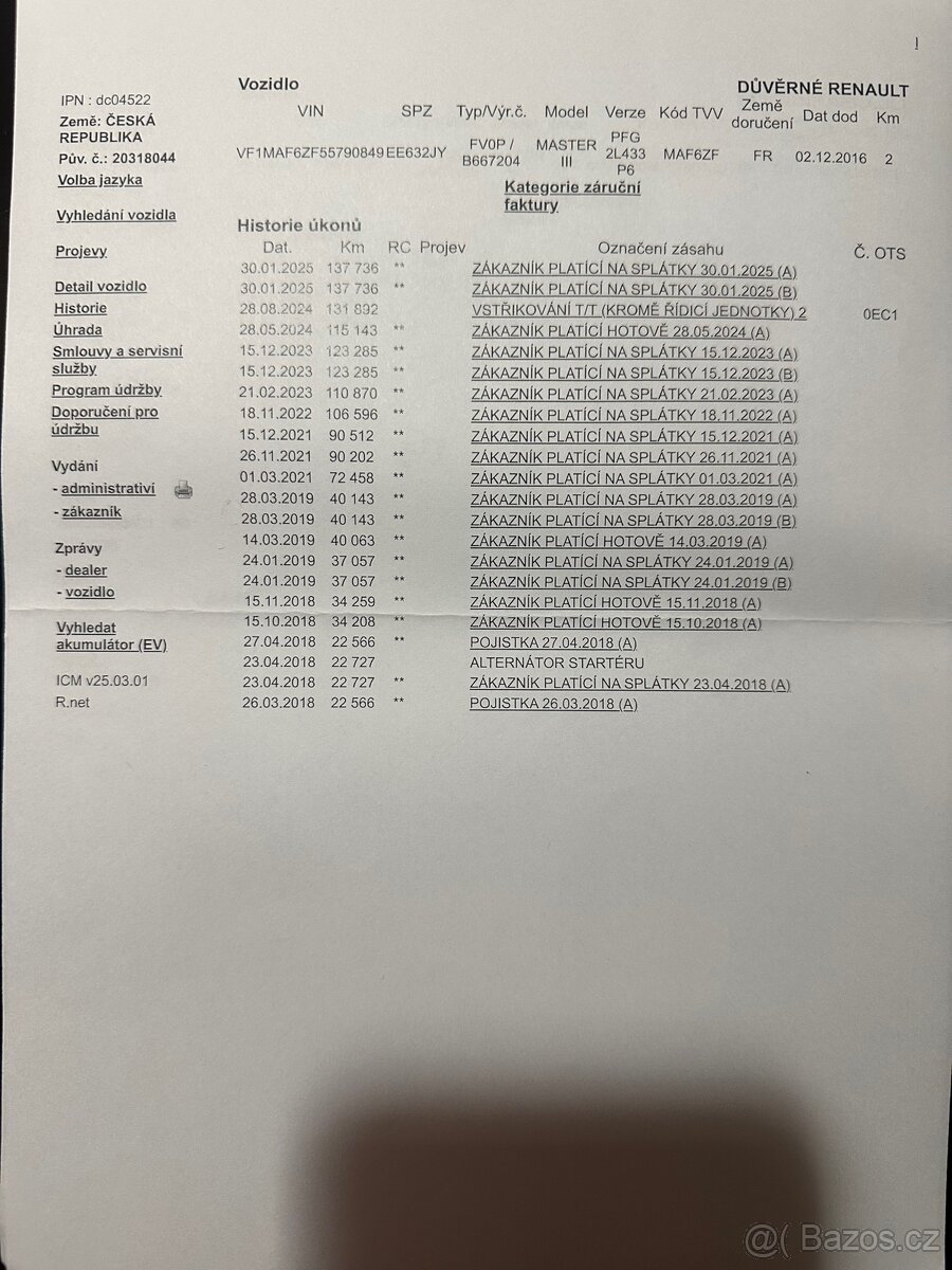 Renault Master 2,3 DCi 120kW L4H2 2x šoupačky,zadní rampa - 19