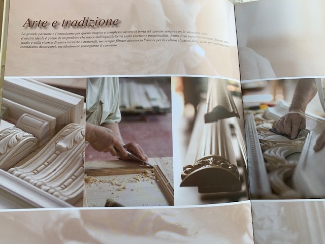 Prodám set : konzole a zrcadlo italske - mod.Zimní Palac - 19