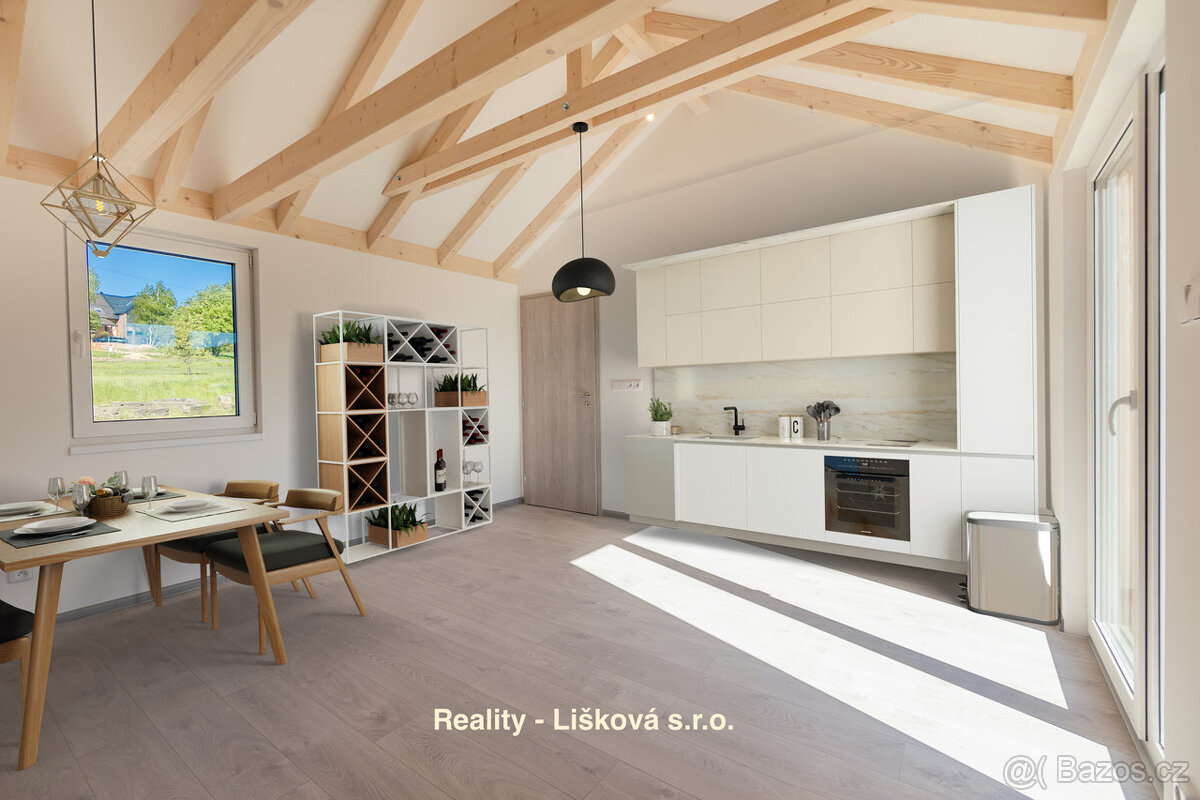 Prodej nového malometrážního domku s pozemky 1394m2 v lokali - 19