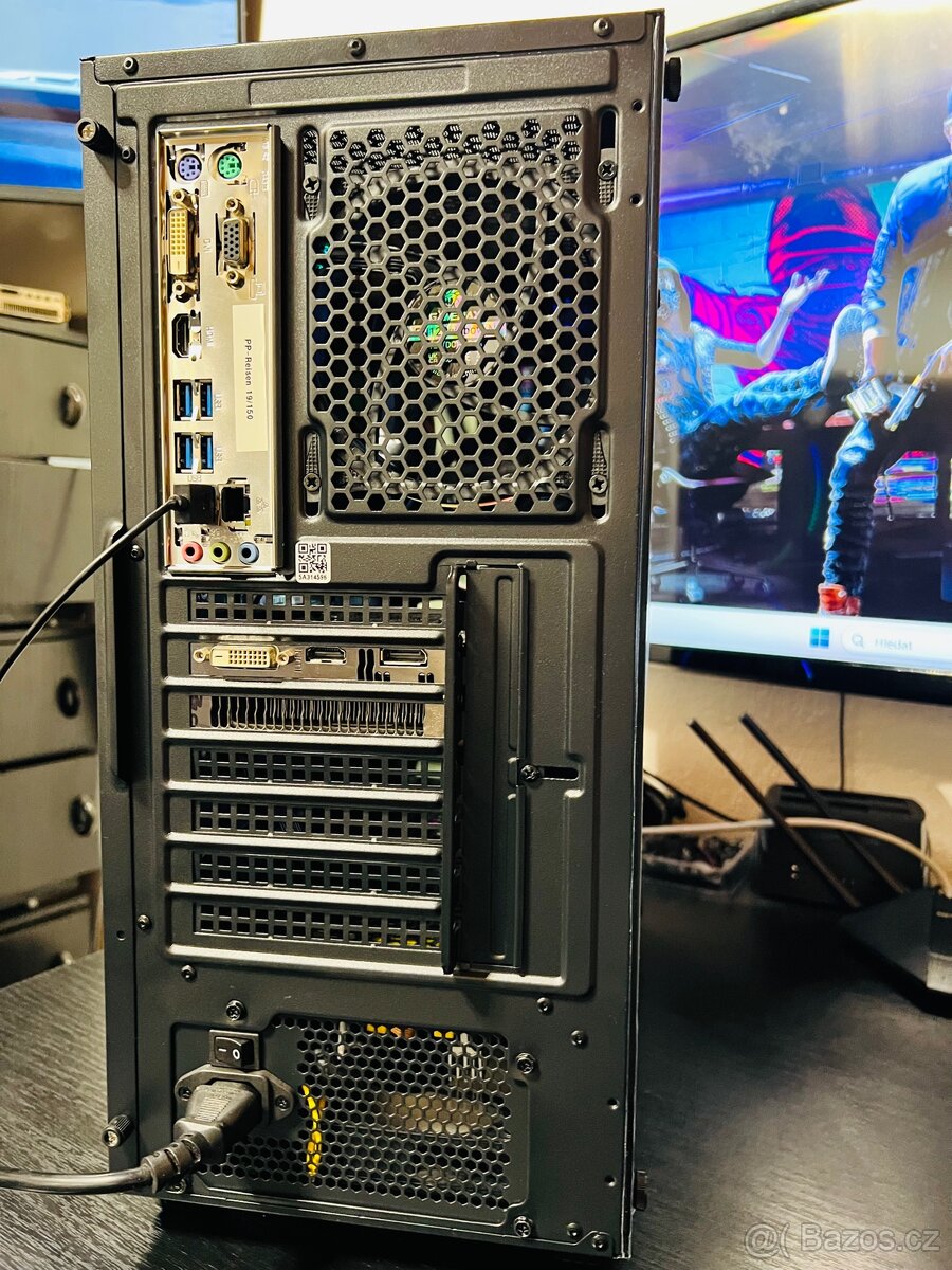 Herní pc Ryzen 5, 16GB DDR4, 2TB SSD+HDD, RX 570, Win 11 - 19