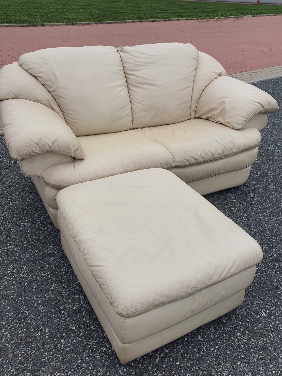 luxusní KOŽENÁ sedačka – DOPRAVA - 19