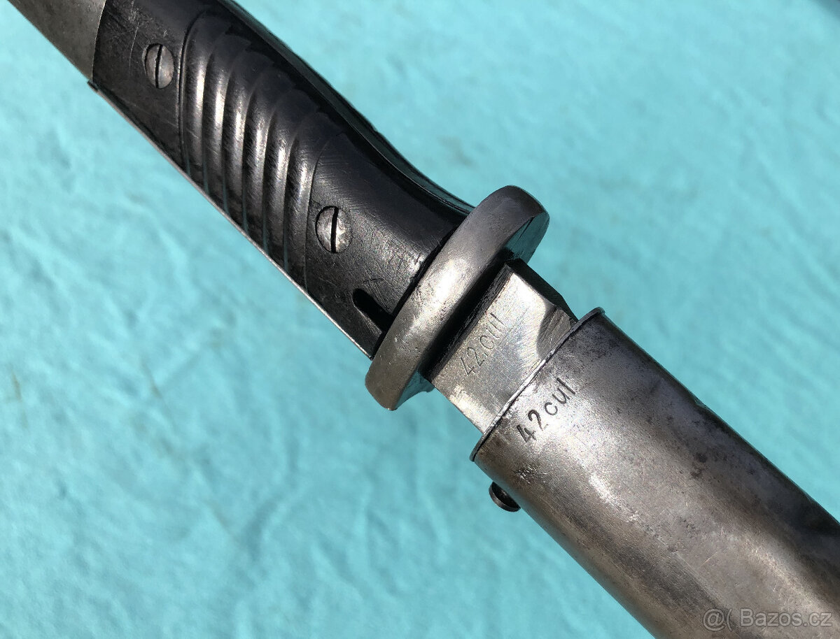 Německý bodák Mauser K98 – 2. sv. válka - 19