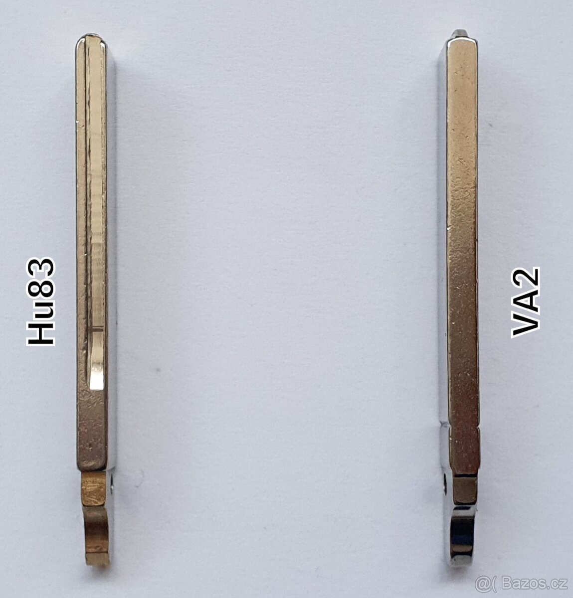 Klíč Citroen Peugeot 2 / 3 tlačítka. Starší provedení s log - 19