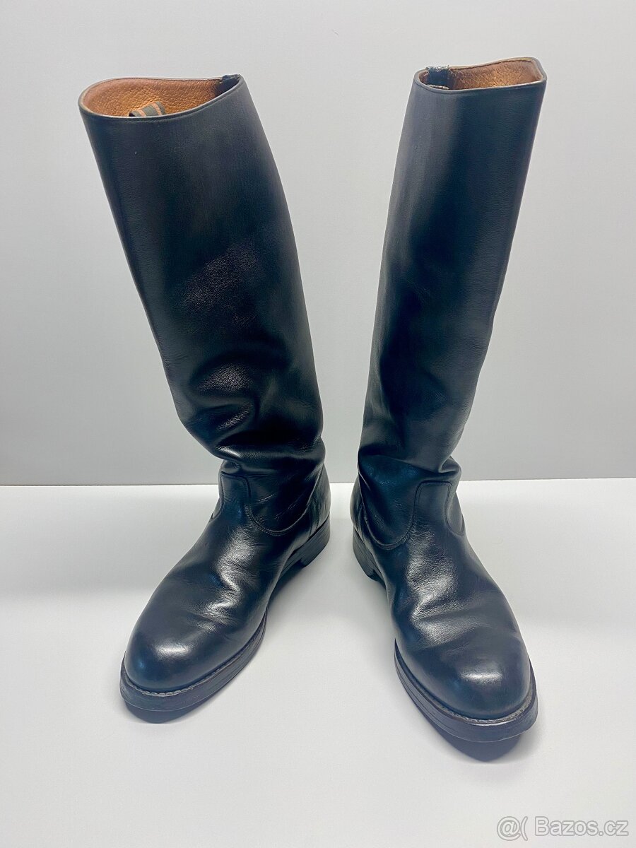 boty vojenské holinky rajtky stará uniforma československo - 19