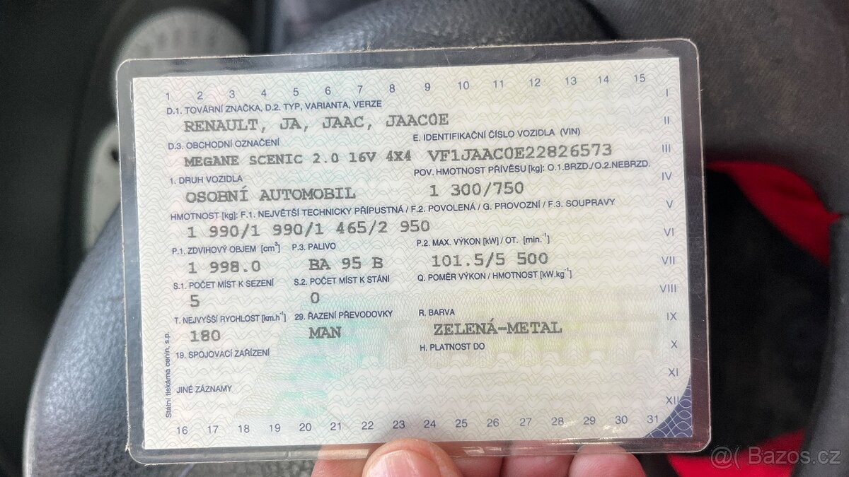 Renault Scénic RX4 2.0l 16V 2001 101kw - 19