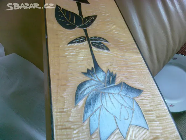 plastika 1970, vice druhu, cernoska, Kleopatra, rezba drevo - 19