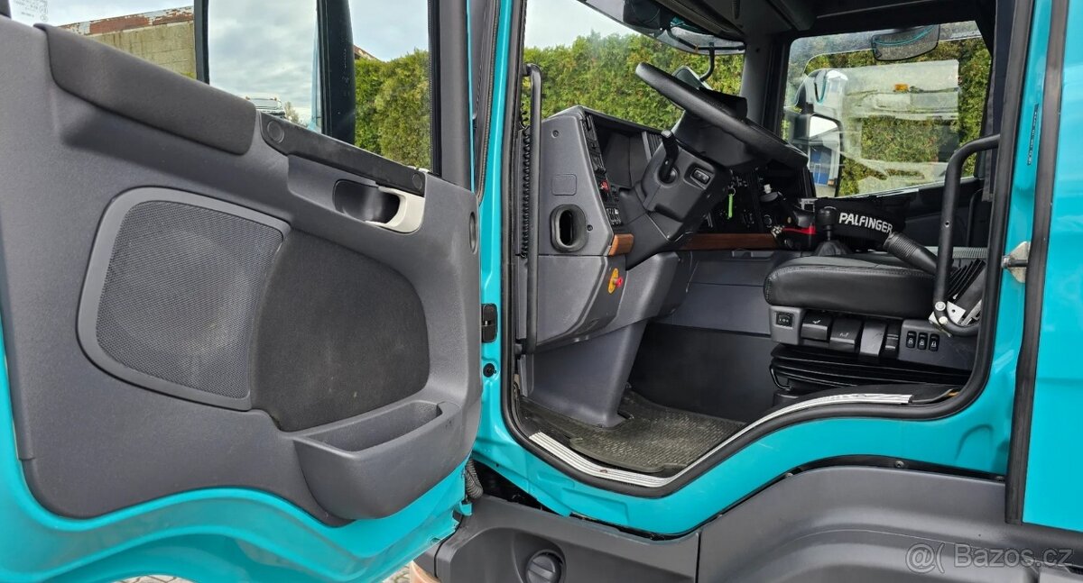 Scania P400-6x2–Valník/Sklápěč S3+HR-PALFINGER PK 18002 EH - 19