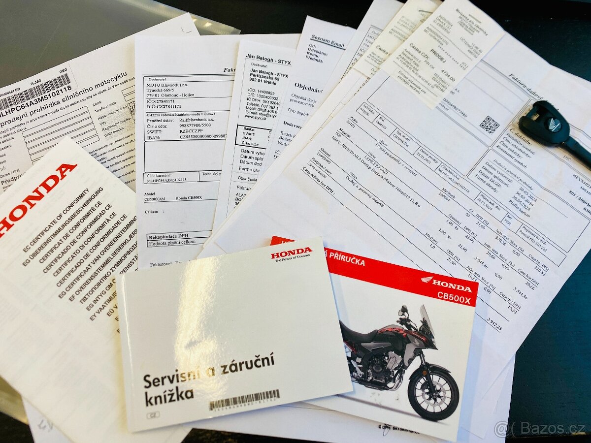 Honda CB 500X, možnost splátek a protiúčtu - 19