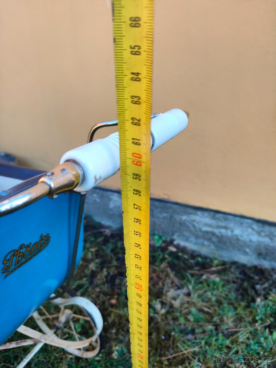 Starožitný kočárek pro panenky PHÖNIX - 19