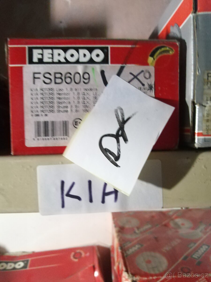 Brzdové čelist různé vozy Ferodo - 19