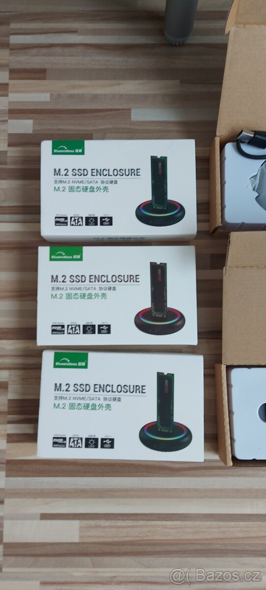 Dokovací stanice pro SSD M.2 PCIE/NVMe,M.2 SATA III,nová. - 19