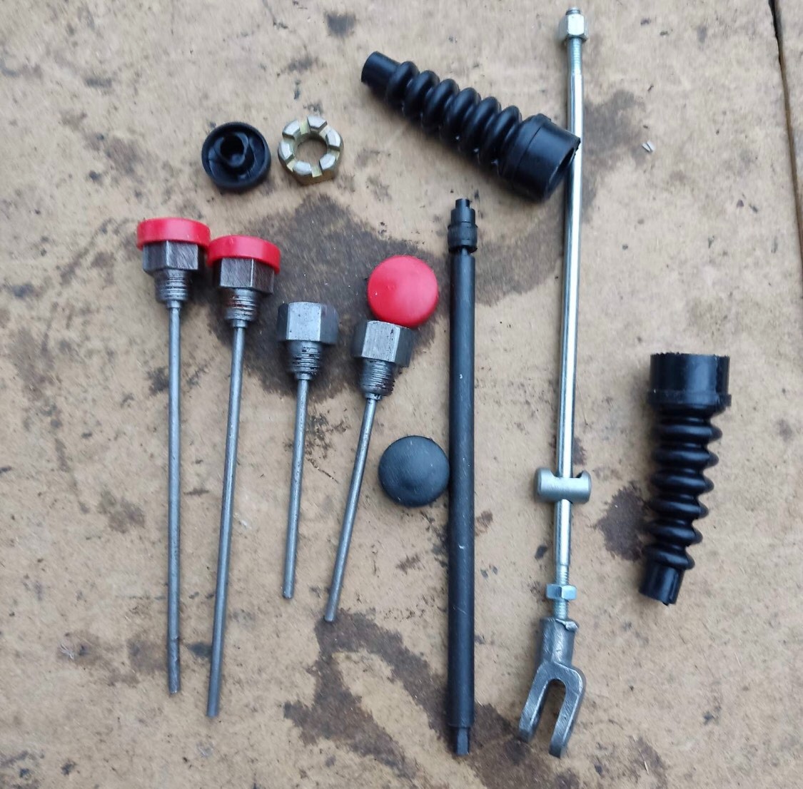 Lanko plynu spojky brzdy předstihu Dnepr Ural M72 k750 - 19