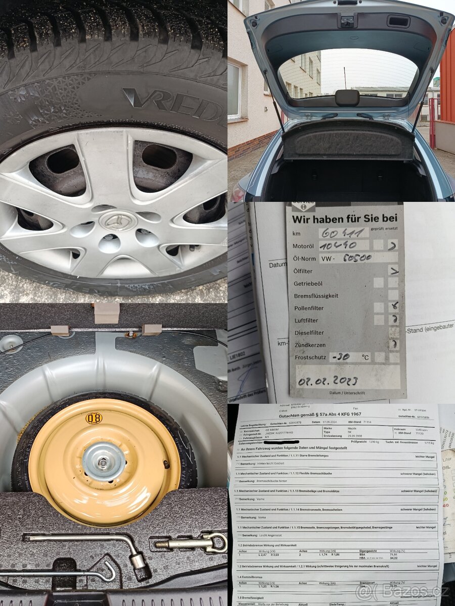 Mazda 3 1.4 Benzin 62 KW 96 Tis Km Garance km Bez Koroze - 19