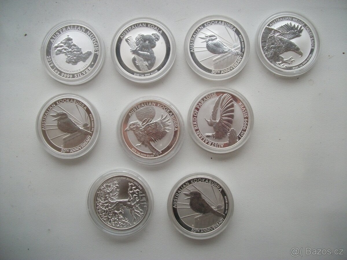 Investiční stříbrné mince. - 19