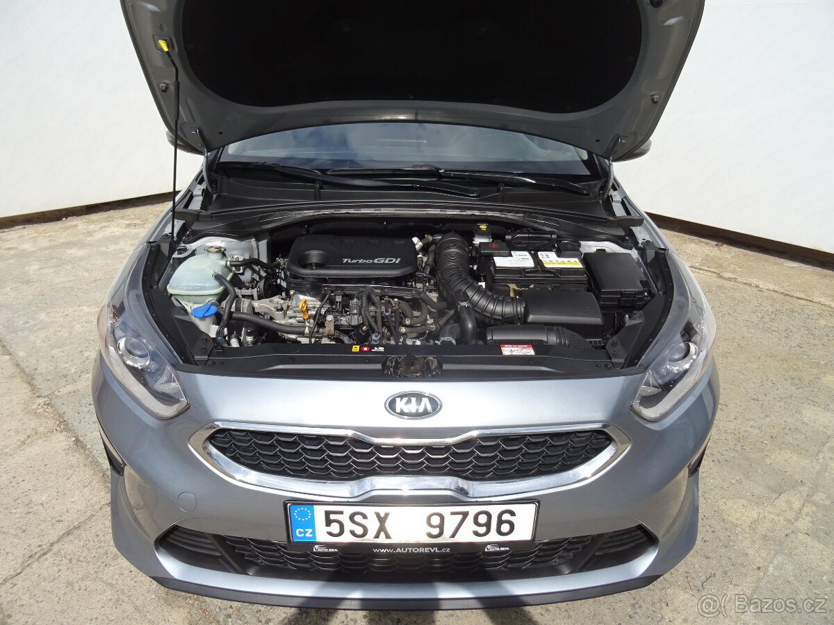 Kia Ceed 1.0i,88kW,1majČR,S.kniha,klima,89tkm - 19