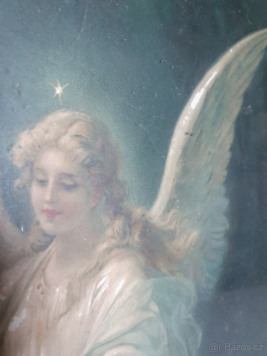 Obrazy staré olej - 19