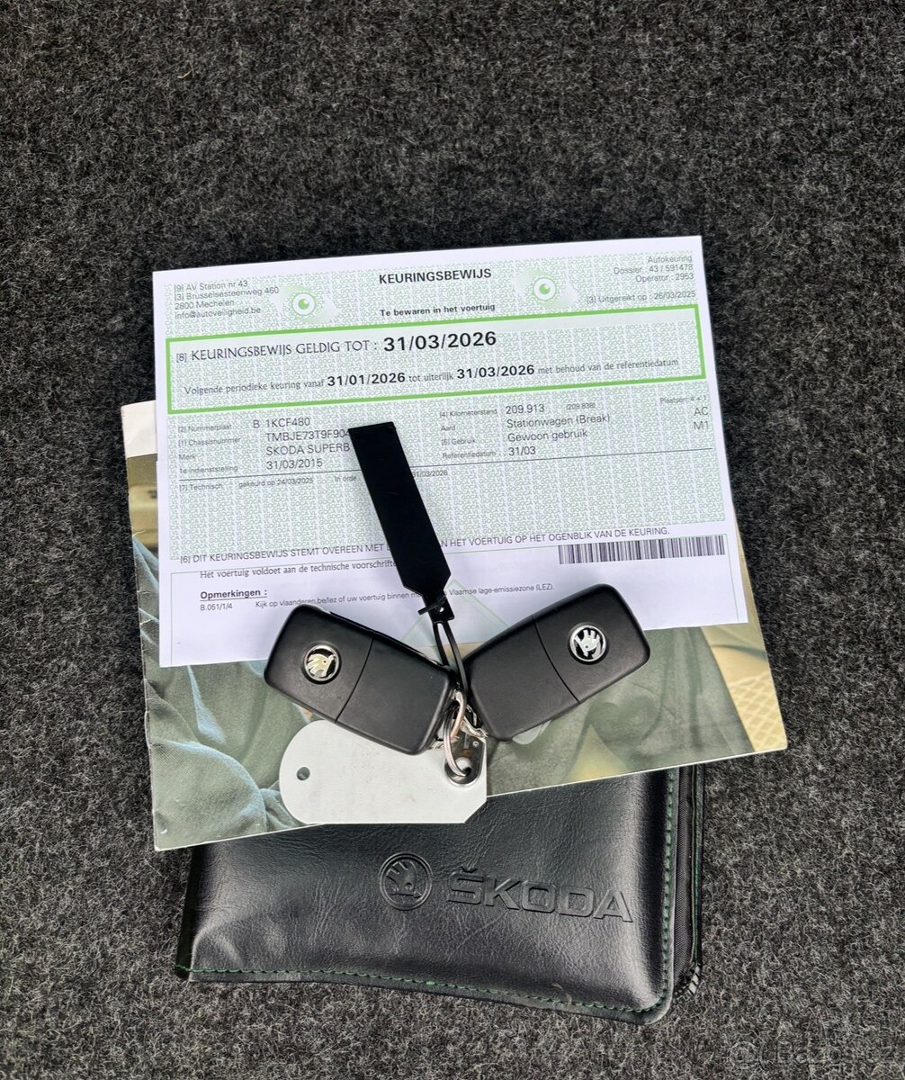 ŠKODA SUPERB 2.0 TDI ELEGANCE PLUS FACELIFT COMBI - 19